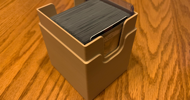 Deck Box 60 100 Karten kwfredeen 3D Modelle Spielzeuge Spiele Tafel mtg Magie Magic the Gathering Deckbox mtgbox 3d print model - Mito3D