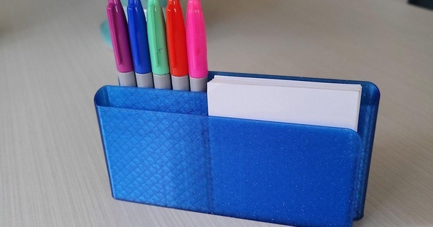 penna tazza ondulato costruzioni miracolose 3D Modelli domestico ufficio matita portapenne matite porta 3d print model - Mito3D