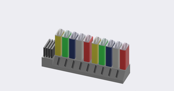 sd tarjeta USB estante soporte lizm 3D modelos artilugio 3d print model - Mito3D