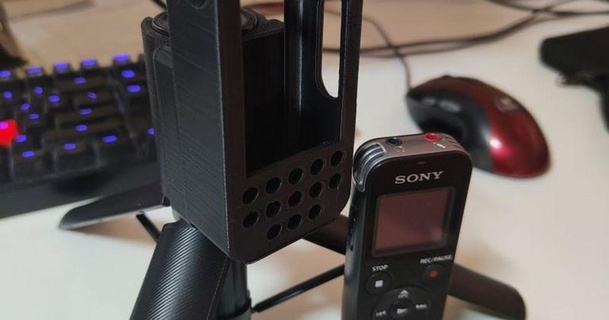 px470 Sony voix réorganiser insta360 pôle serrer julianjc84 3D modèles gadgets l'audio chose universelle 3d print model - Mito3D