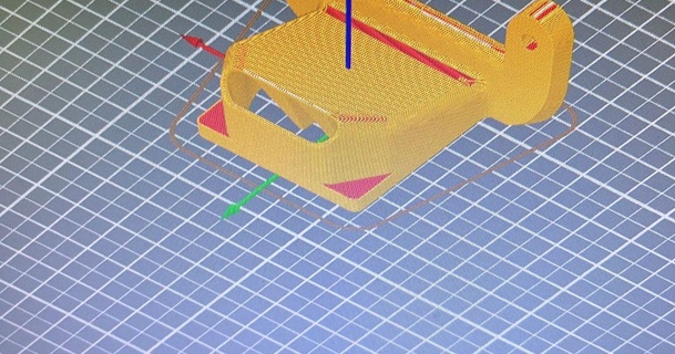 destek 4010 akıllı efektör garaj 3D modeller yazıcılar yazıcı parçalar yükseltmeler duet2 fantezi delta 3d print model - Mito3D