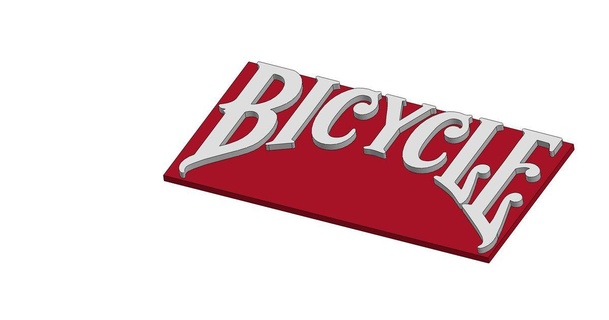 bicycle logo nathanz 3D Models Art & Design 2D Plates Logos 2dlogo 3d print model - Mito3D