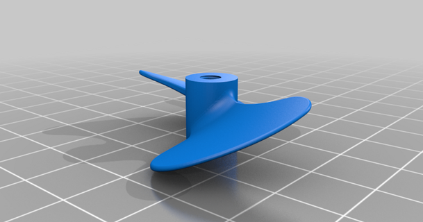navi elica roccia 3D Modelli passatempo creatori RC robotica thingiverse rcboat scafo 3d print model - Mito3D