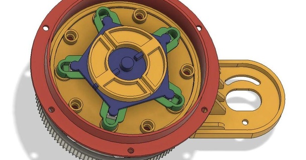 Voith Schneider osciller 3D modèles loisir fabricants idées navire hélice chose universelle 3d print model - Mito3D