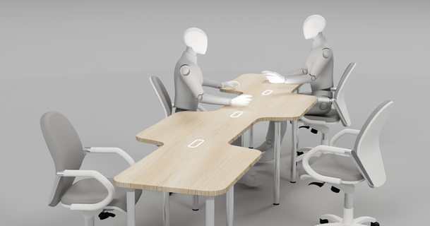 colaborativo estudiar escritorio sergiohft 3D modelos casa oficina mueble red colaborar 3d print model - Mito3D