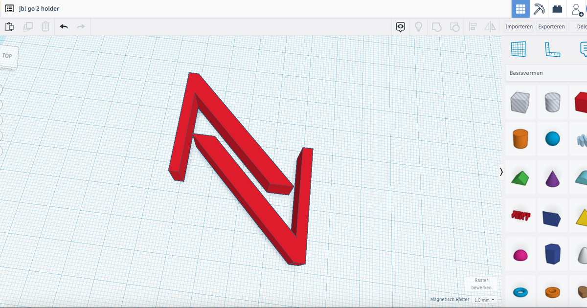 jbl 2 titolare supporto fedde 3D Modelli passatempo creatori elettronica 3D print model - Mito3D