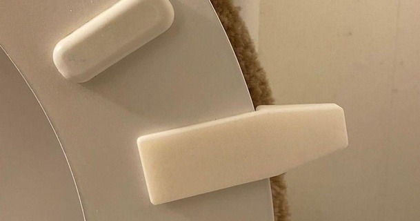 lav lifter 12 - touch seat nem 3D Models Household Bathroom toilet openscad toiletseat 3d print model - Mito3D