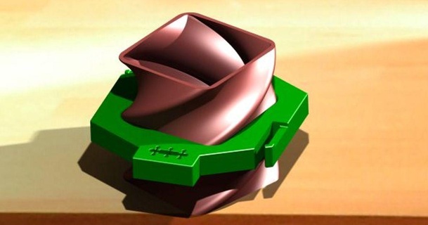 penna tazza piedi nudi 3D Modelli domestico ufficio 3d print model - Mito3D