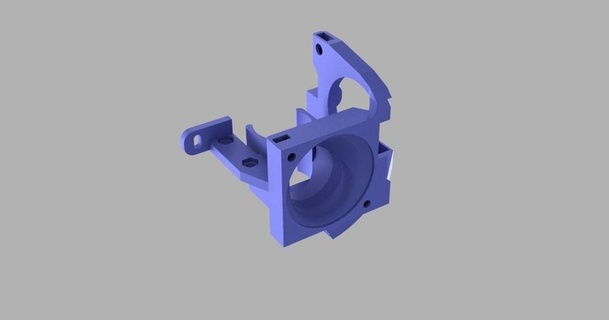 Tronxy x5s Lager Extruder Kühler montieren bltouch 3D Modelle Drucker Teile Upgrades thingiverse 3d print model - Mito3D