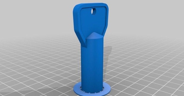 extern elektrisch Box Schlüssel 3D Modelle Haushalt Haus Ausrüstung thingiverse angepasst 3d print model - Mito3D