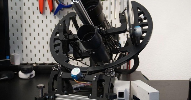 openastrotracker DSLR suivi aller monter openastrotech 3D modèles gadgets photo vidéo caméra astrophotographie photographie traqueur 3d print model - Mito3D