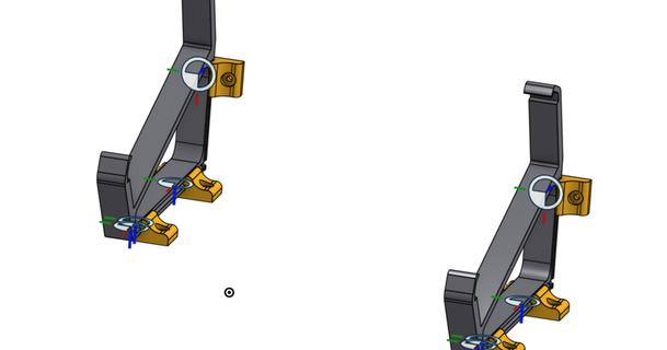 respiro mini In piedi flessibile Presto pubblicazione montaggio blocchi collina 3D Modelli passatempo creatori idee montare staffa thingiverse 3d print model - Mito3D