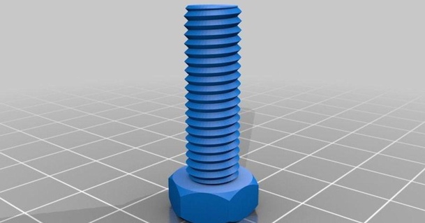m8 25mm bolt hillct 3D Models Hobby & Makers Other Ideas thingiverse customized 3d print model - Mito3D