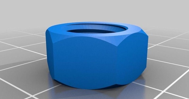 m8 Nuss Hügel 3D Modelle Hobby Macher Ideen thingiverse angepasst 3d print model - Mito3D