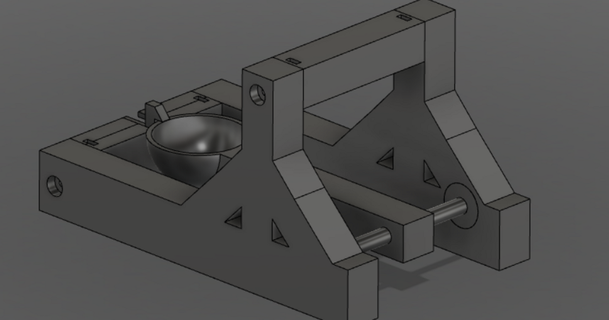 Desktop Katapult hueby 3D Modelle Spielzeuge Spiele Spaß mittelalterlich mittelalterliche Waffe Physikdemonstration 3d print model - Mito3D