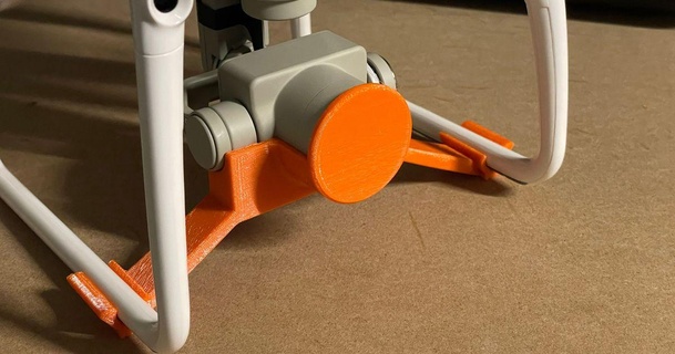 fantôme 4 pro Avancée cardan fermer clé Martin 3D modèles gadgets drone dji 3d print model - Mito3D