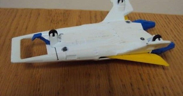 rechange pièces corgi mâle Roger starfighter darrell grève 3D modèles jouets Jeux Véhicules navire espace étoile Rogers combattant 3d print model - Mito3D