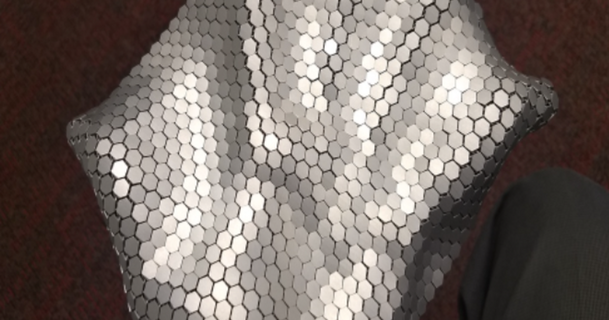 nasa chainmail 4x4 8x8 12x16 32x34 halling slimta 3D Models Learning Engineering fabric space mail chain 3d print model - Mito3D