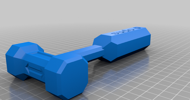 ottagonale martello troppi pensieri us 3D Modelli passatempo creatori utensili thingiverse 3d print model - Mito3D