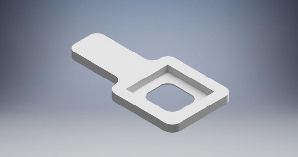 Go Pro lentille clé évaner 3D modèles gadgets photo vidéo outil chose universelle 3d print model - Mito3D