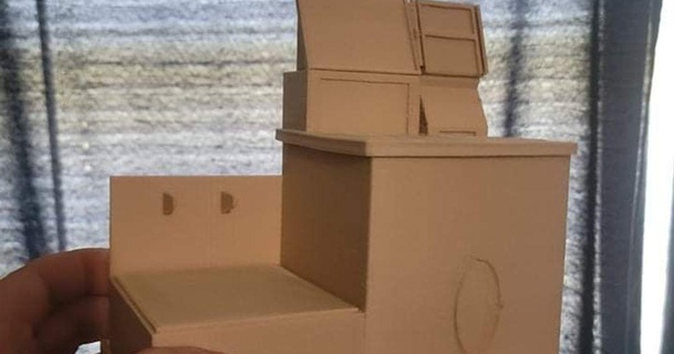 Walmart Selbstüberprüfung Sparschwein klein Lager Box drucken Berg 3D Modelle Kunst Design Designs Geschenk Aufbewahrungskiste Geschenkbox 3d print model - Mito3D