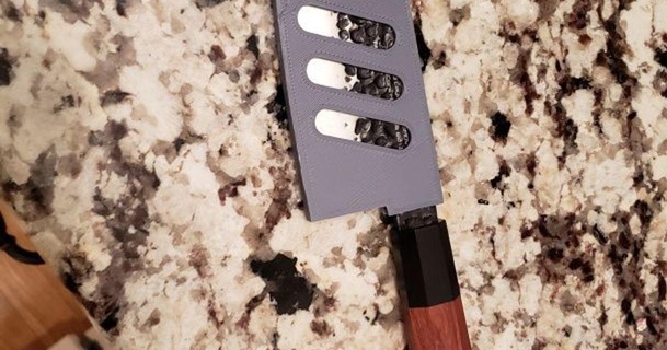famc te cocinero cuchillo vaina guufm 3D modelos casa cocina famcute 3d print model - Mito3D