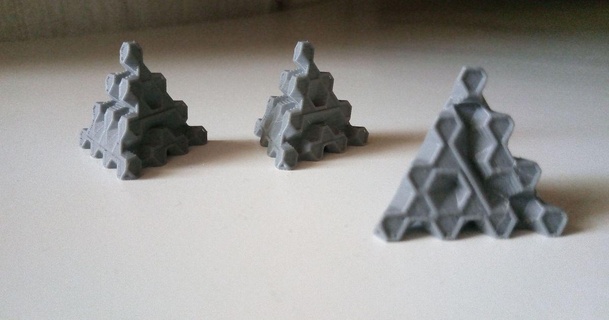 Dreieck Marker gießen Scan 3d Hahn 3D Modelle Drucker Zubehör 3dscan Scanner revo Revopoint 3d print model - Mito3D