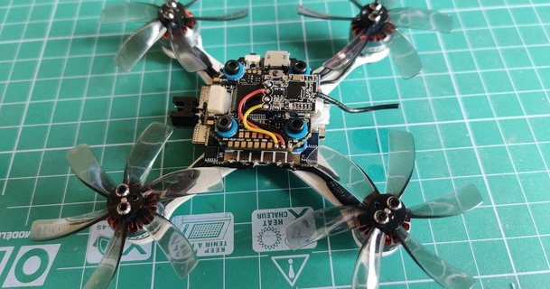 klein whoop Drohne Rahmen 95mm Hexid 3D Modelle Hobby Macher RC Robotik rc Quadcopter 3d print model - Mito3D