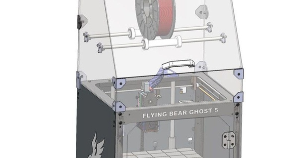 volador oso fantasma 4 4s 5 termocaja laker 3D modelos impresoras impresora partes actualizaciones thingiverse fbg5 3d print model - Mito3D