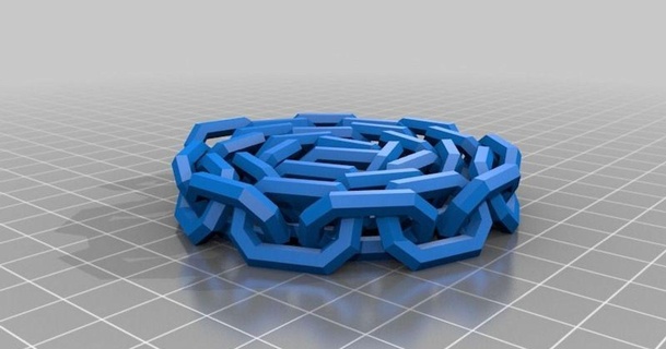 compact chain nickemeh 3D Models Hobby & Makers Other Ideas thingiverse customized 3d print model - Mito3D
