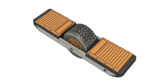 onewheel skateboard thumb size marobi1958 3D Models Toys & Games Vehicles 3d print model - Mito3D