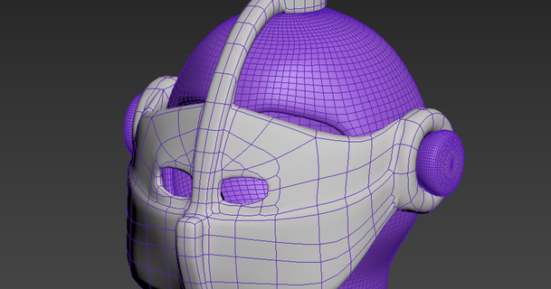 capacete Ricky 3D modelos fantasias acessórios cosplay 3d print model - Mito3D