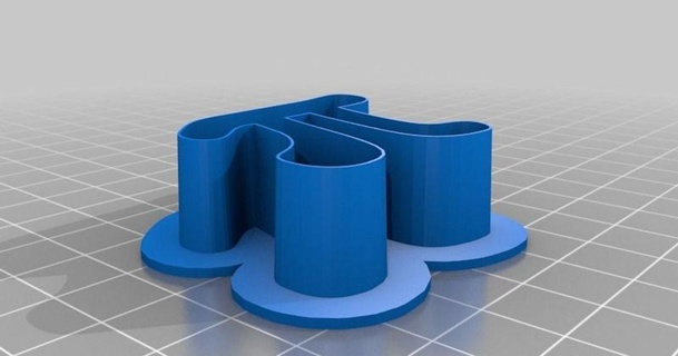 font cookie cutter makemachine 3D Models Household Kitchen pi openscad 3d print model - Mito3D