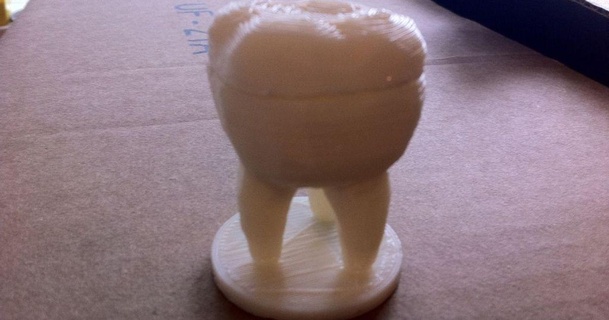 molaire boîte supporter faire machine 3D modèles loisir fabricants idées récipient dents dent 3d print model - Mito3D