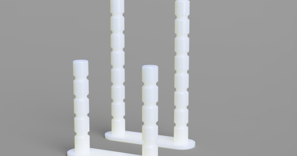small retraction test marks ziemniaczenka 3D Models Printers Test stringing stringingtest retractiontower 3d print model - Mito3D