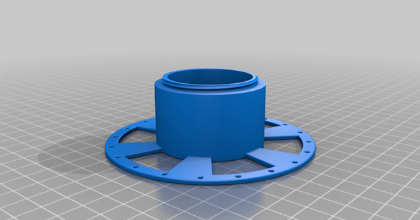 spooly 3drk2 3D modelos impresoras accesorios carrete portacarretes thingiverse filamentsamples bobinafilamento 3d print model - Mito3D