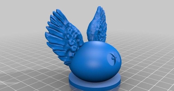 colof ndrio ngel 3drk2 3D Models Household Other House Equipment angel adorno thingiverse bicho colofondrio 3d print model - Mito3D