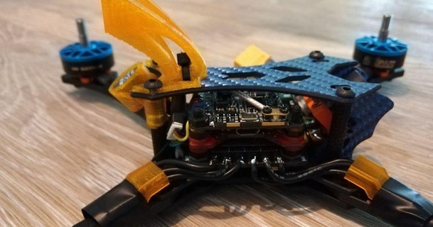 vanguardista Conejo aleta volador 3D modelos pasatiempo hacedores RC robótica thingiverse tiburón frontquads 3d print model - Mito3D