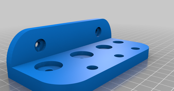 Bondhus metrisch Treiber Steckbrett montieren blind Hersteller 3D Modelle Hobby Macher Werkzeuge thingiverse 3d print model - Mito3D