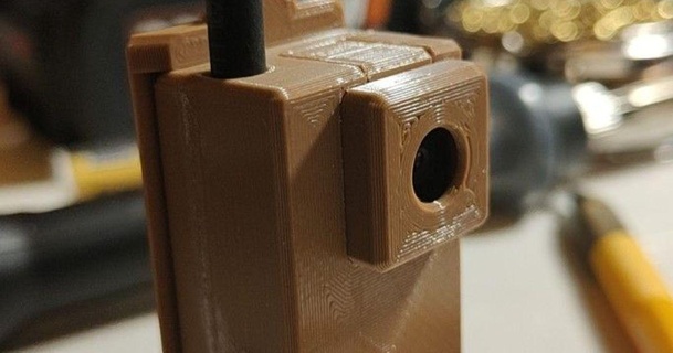 wifi camera case linlunson 3D Models Hobby & Makers RC Robotics xiaomi toycar 3d print model - Mito3D