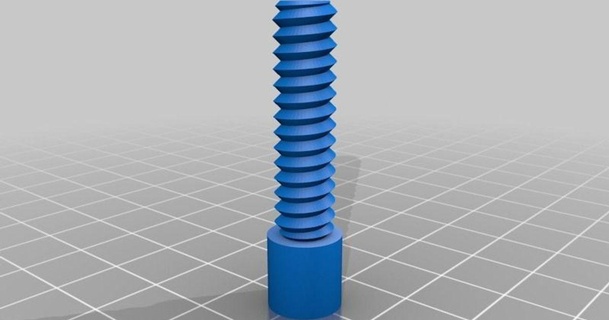 8mm x 30 10 threaded rod fishgee 3D Models Hobby & Makers Other Ideas thingiverse customized 3d print model - Mito3D