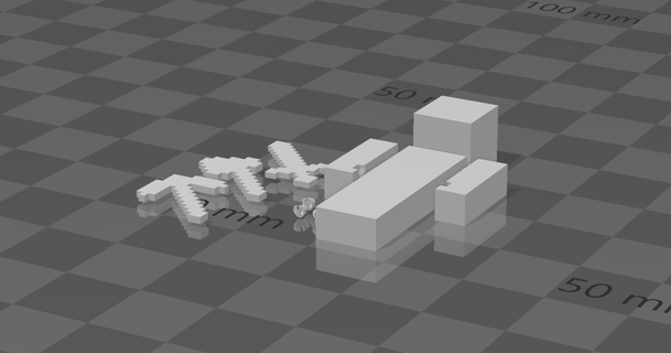 articulé Minecraft outils docteurwoofle 3D modèles jouets Jeux action figures statues figure 3d print model - Mito3D