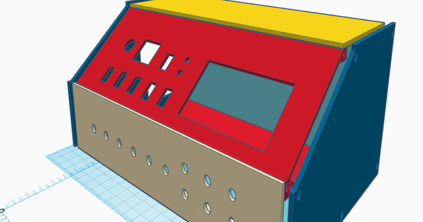 Bank psu Schale verwenden dell h275p Dexmoto 3D Modelle Hobby Macher Ideen thingiverse 3d print model - Mito3D
