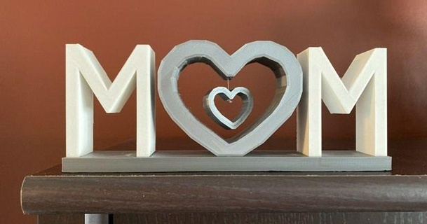 mothers day mom heart piece kingtoad 3D Models Art & Design Sculptures 3d print model - Mito3D