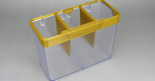 elfa utility narrow box divider extra fox 3D Models Hobby & Makers Organizers pegboard 3d print model - Mito3D