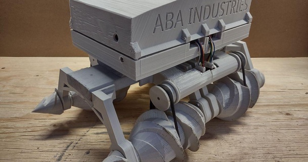 augerbot v2 grandspacewizard 3D Models Hobby & Makers RC Robotics rc robot electric robotics opensource 3d print model - Mito3D