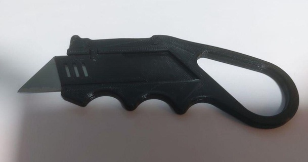 karambit styled utility knife mk3 tuckstir 3D Models Hobby & Makers Tools utilityknife utilityblade 3d print model - Mito3D