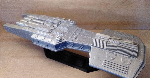 star wars first order light cruiser danielalex 3D Models Toys & Games Vehicles starwars firstorder 3d print model - Mito3D