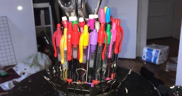 kompakt Stift Tasse Patrick Vaughan 3D Modelle Haushalt Büro Veranstalter 3d print model - Mito3D