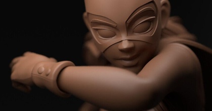 cattiva ragazza joao sousa Scarica gratuito stl modello printablescom 3d Modelli arte design sculture animato batarang Batman cartone 3d print model - Mito3D